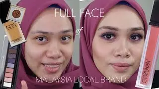 FULL FACE USING LOCAL BRAND MAKEUP (MALAYSIA)
