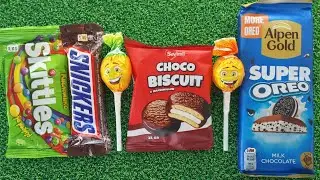 Skittles, Snickers, Oreo & Lollipops ASMR 🍫🍭 | Satisfying Crunch Sounds (No Talking)