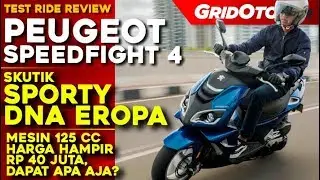 Peugeot Speedfight 4 l Test Ride Review l GridOto