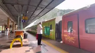 KTMB DMU departure clearance by Station Master