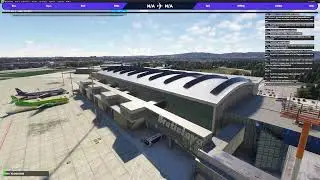 MSFS2020 Fenix simulations A321-200 SL, AFL005, Vatsim, Minsk(UMMS) - Bratislava(LZIB)