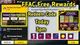 ffac redeem code free rewards in free fire tamil | love gaming