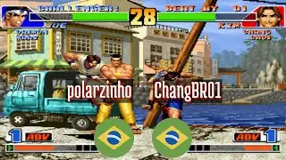 FT5 @kof98: polarzinho (BR) vs ChangBR01 (BR) [King of Fighters 98 Fightcade] Oct 22