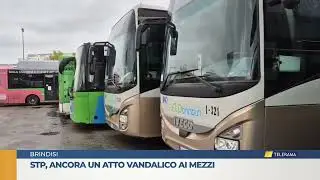 Ancora un atto vandalico ai mezzi Stp
