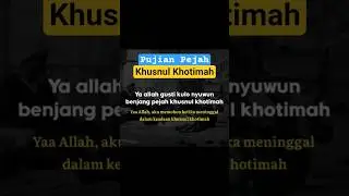 Pujian Jawa Pejah Husnul khotimah #pujianjawa #shorts #shortvideo