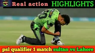 psl qualifier 1 2023 highlights | multan vs lahore highlights | psl today match highlights