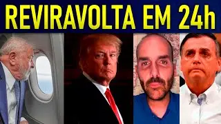 EDU BOLSONARO FOGE PRA lSRAEL AP&Oacute;S TRUMP CONVIDAR LULA PROS EUA!! BRASIL CONFIRMA FIM DO D&Oacute;LAR!!!