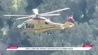 Eboli, cade in un dirupo sui monti: ferito un uomo