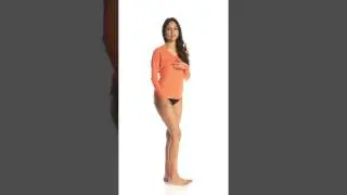 Xcel Women's Ventura V-Neck Long Sleeve Surf Tee | SwimOutlet.com