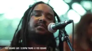 Ras Jahknow performs 'World of Tribulation' for Fed Square Live