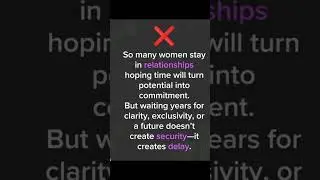 Women stay in Relationships too long #love #commitment