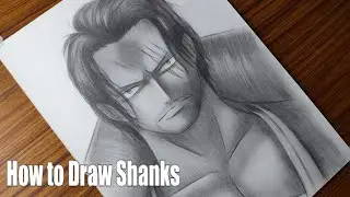 How To Draw Shanks | Shanks Drawing | SK Art | Pencil Art