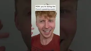 POV You're Doing The GCSE French Speaking Exam