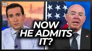 Host Goes Quiet As Mayorkas Stuns by Blaming Biden for Border Crisis