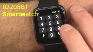 AEAC ID 208 BT Smartwatch | Bluetooth calling SPO2 continuous heart rate smartwatch