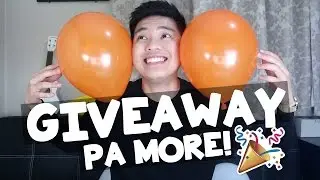GIVEAWAY PA MORE!! :D