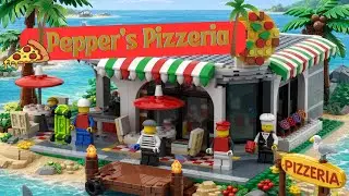 Pepper&rsquo;s Pizzeria &ndash; A Lego Island Inspired Creation