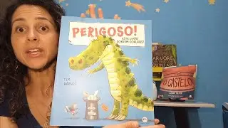 Leitura de livro: Perigoso capa azul (Tim Warnes)