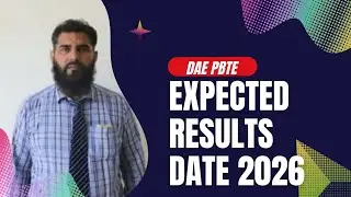 DAE Expected Results Date 2026