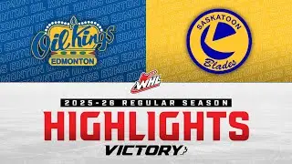 Edmonton Oil Kings at Saskatoon Blades 10/19 | WHL Highlights 2025-26