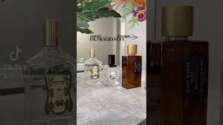 Fig fragrances from lighter to stronger 💥 #perfumeshort #fragrances