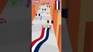 'Netherlands' Flag Painters Game #shorts #youtubeshorts #ibot