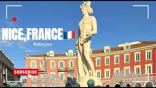4K-Walking tour of Nice,France