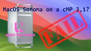 Windows 11 & MacOS Sonoma on a classic Mac Pro 3,1?