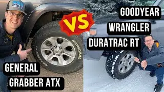 ЧЕСТНЫЙ НАЧАЛЬНЫЙ ОБЗОР Goodyear Wrangler DuraTrac RT против General Grabber ATX для 4Runner 5-го...