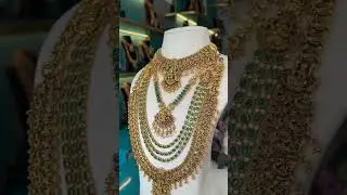 Bridal Combo WA 9524335050 link in bio ✨️ #trending #shortvideo #gold #wedding #jewellery ✨️