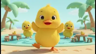 Tanzende Entchen 🦆 | Lustiges Kinderlied zum Mitsingen & Mitmachen | Duck Dance Song