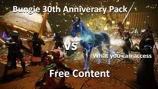 Destiny 2- Bungie 30th Anniversary Pack, Paid vs Free
