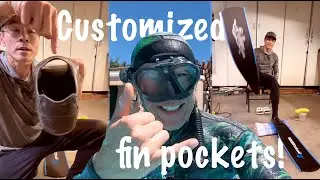 DIY Customizing Your Fin Foot Pockets!