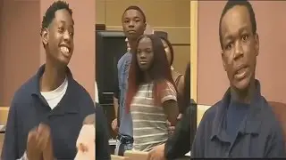 Unruly Teens Act Up In Court Yelling At Judge