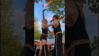 Fire Entertainment On Stilts - 'Vurige Hoogte' by Upside Down Acro