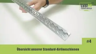LoadCare #4 | &Uuml;bersicht unserer Standard-Airlineschienen
