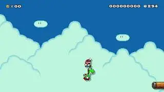 platforming Super Mario Maker 2 Level Code: XT9-XHF-YVG