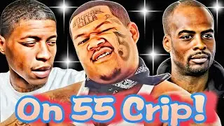 🔥 Crip Mac Crashes Out On ODM Slim Today - L.A. County Jail Fade - DP'd - Neighborhood Rollin Crips