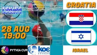 LIVE CROATIA - ISRAEL [WATERPOLO PYTHIA CUP 2025]