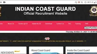 Big Update Indian Coast Guard New Vacancy Out