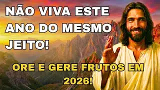 Chega de PROCRASTINAR: Oração Poderosa para uma Vida Cristã Frutífera (Fala, Senhor).