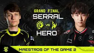 Serral VS herO | Maestros of the Game 2 | Grand Final | Starcraft 2