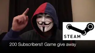 200 subscribers!! steam game giveaway (closed)