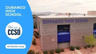 Durango High School - 4k Drone Loop