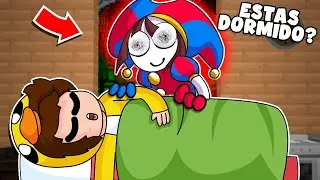 POMNI ESP&Iacute;A a PatOni por LA VENTANA de SU CASA en Minecraft! 🤡😱