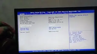 Aptio Setup Utility Copyright (C) 2023 American Megatrends, Inc. (computer, desktop, laptop) problem