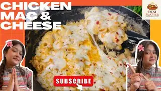 Chicken Mac n Cheese Recipe | No Oven Creamy aur Cheesy Chicken Pasta at Home | Quick Dinner Recipe
