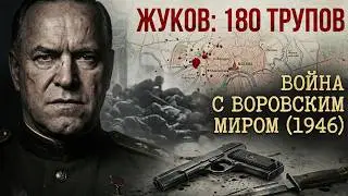 ЖУКОВ vs ВОРЫ В ЗАКОНЕ: 180 трупов за 3 дня! Сталин в шоке!