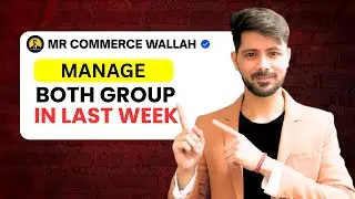 How to Manage CA Inter Both Groups in Last Week | Complete Strategy & Tips | Alok sir |
