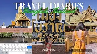 4D3N THAILAND 🇹🇭🛺 2025 VLOG: Eating, After the Rain Coffee & Gallery, Ancient City, Chatuchak Market